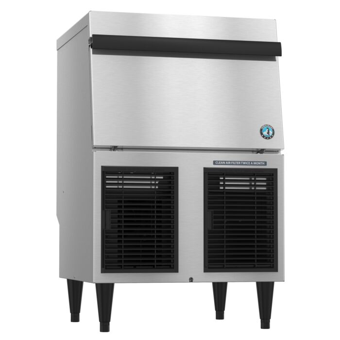 HOSHIZAKI F-330BAJ Flaked Ice Machine, Air-cooled, Self Contained Built in 80lb Storage Bin-332 lb/day